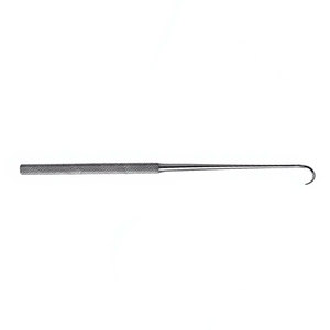 Retracteur cutané à crochet simple de 6,25 pouces à pointe acérée, instrument chirurgical en acier inoxydable allemand, crochet chirurgical de précision pour tissus cutanés - Product Image 5