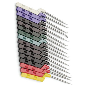 Ensemble de 16 instruments de neurochirurgie de haute qualité pour microdiscectomie cervicale Codman, curettes à baïonnette, certifiés CE - Product Image 5