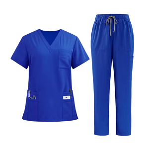 Tenues d'infirmières personnalisées en polyester recyclé, tenues médicales à marque privée pour les professionnels de la santé - Product Image 4