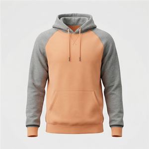 Hoodie surdimensionné élégant pour homme, design vintage délavé avec poche avant, confortable, personnalisable pour l'hiver. - Product Image 1