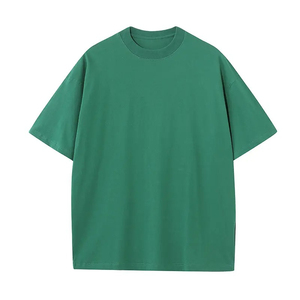Camiseta de Manga Corta con Cuello Redondo para Hombre, Corte Ajustado, Tejido de Punto Transpirable, Ropa Casual de Primera Calidad - Product Image 3