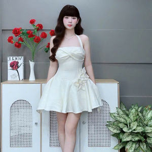 Elegante Vestido Maxi para Mujer, Diseño Sencillo y Sólido, Cómodo, Casual y Formal para Diversos Eventos, en Seda - Product Image 1