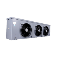 Evaporador Espiral Jinlang |   Descongelador Eléctrico de Acero Inoxidable con 3 Ventiladores para Cámaras Frigoríficas Comerciales en Hoteles, Granjas e Industria