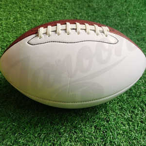 Ballon de football américain OEM taille officielle 9, durable pour matchs et entraînements, ballon de sport d'extérieur, ballon d'entraînement durable. - Product Image 1
