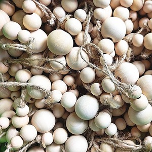 Best Selling <b>Rustic</b> <b>Wooden</b> Bead Garlands Eco Friendly Handmade Decor for Nursery and Living Room Styling Available For Sale - Product Image 3