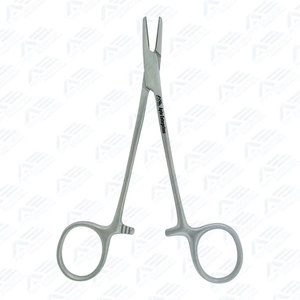 Porte-aiguille marron en acier inoxydable de haute qualité, lisse et droit, instruments chirurgicaux - Product Image 2