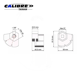 TAIWAN CALIBRE Special Diesel Fuel Filter Removal Tool for Toyota Land Cruiser and Lexus - Product Image 4