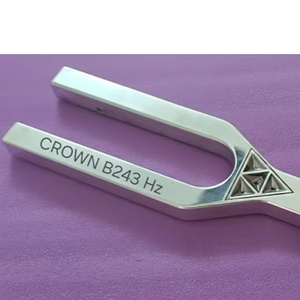 Diapasón Gigante de Sonido para Afinación del Chakra de la Corona, Tono B 243 Hz (CHAKRA SAHASRARA) - Product Image 1