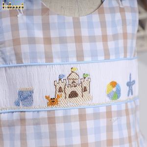 Vestido Tipo Romper de Manga Corta para Bebé Niña, 100% Algodón, con Estampado de Personajes de Princesas, Bordado a Mano, Certificado OEKO-TEX, ODM - Product Image 3