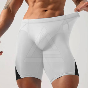 Breathable Training <b>Shorts</b> For <b>Men</b> With <b>Compression</b> Fit Elastic Waist And Stretch For Fitness Gym Running And Active Lifestyle - Product Image 2
