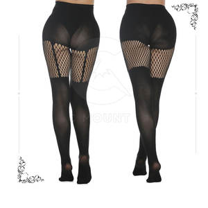 <b>Fishnet</b> <b>Stocking</b> Stretchy Sheer Net Thigh High Hosiery Sexy Legwear Clubwear Party Costume Trendy Accessories - Product Image 4