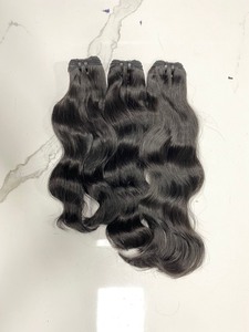 Mejor Precio al por mayor Cutícula alineada Paquetes de cabello Virgen sin procesar Estilo ondulado natural Extensiones de cabello humano de doble máquina - Product Image 6