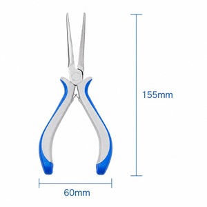 <b>Long</b> Snipe Chain Needle <b>Nose</b> Pliers Precision Jewelry Making Tool ZetomedPro - Product Image 2