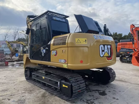Excavatrice sur chenilles Caterpillar 313D2 d'occasion, 13 tonnes, d'origine japonaise, Cat 313D2GC, pelle hydraulique, matériel de construction à vendre