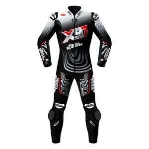 ชุดแข่งรถ Xavi Vierge WSBK รุ่น Ramaha ทำจากหนังวัว/หนังจิงโจ้ สำหรับขี่มอเตอร์ไซค์/ขี่จักรยานยนต์  ชุดจั๊มสูทหนังสำหรับนักขี่/ชุดนักบิด ระดับ 2 CE Pro - Product Image 1