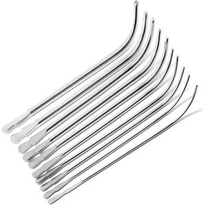 Curved Van Buren Sound Urethral Set of 8 Surgical Instruments Kit Manual Stainless Steel CE Certified Class I by <b>Blush</b> Surgical - Product Image 2