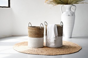 Cesta Redonda de Seagrass - Product Image 2