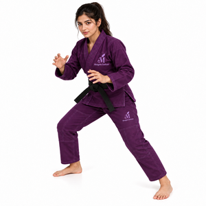 Nouveauté - Kimono de Jiu-Jitsu unisexe - Logo personnalisé - Couleur personnalisée - Durable - 400g - 100% coton - BJJ - Taekwondo - Judo - Arts martiaux - Product Image 2