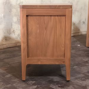 Custom Solid <b>Teak</b> 2 Drawer <b>Bedside</b> <b>Table</b> Bedroom Cabinet for Furniture Importers FCL Orders from Jepara Manufacturer Indonesia - Product Image 3