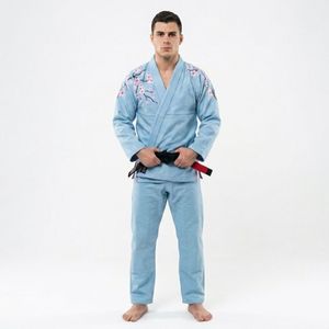ชุดยิวยิตสู BJJ กิโมโนสั่งทำคุณภาพสูง ระบายอากาศได้ดี น้ำหนักเบา ทนทาน ผลิตจากโพลีเอสเตอร์/ผ้าฝ้าย สำหรับกีฬาศิลปะการต่อสู้ - Product Image 1