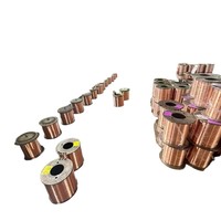 Alambre de Cobre Esmaltado 200 Grados Térmicos, Aislamiento de Doble Capa, Estándar IEC, Material para Bobinado de Motores de Nueva Energía