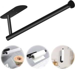 ที่ใส่กระดาษชำระแบบติดผนัง ที่ใส่กระดาษชำระแบบโลหะ ติดผนังโดยไม่ต้องเจาะ ที่ใส่กระดาษทิชชู่แบบโลหะติดผนัง - Product Image 1