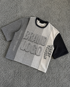 Camiseta PROSPER para Hombre, Corte Regular, Diseño Sólido, Manga Corta, Cuello Redondo, Logotipo Grabado en Relieve en la Parte Delantera, Tejido de Punto, 100% Algodón, Transpirable - Product Image 4