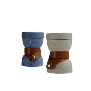 Support de brûleur à bakhoor HeritageAura, support d'encens luxueux en bois et cuir fait main avec des motifs arabes multicolores vibrants - Product Image 4