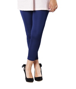 Leggings pour femmes fabriqués au Bangladesh 100% coton 220 GSM de première classe de qualité multicolore avec logo personnalisé imprimé - Product Image 3