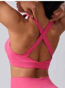 Sujetador Deportivo de Alta Calidad con Tirantes Cruzados en la Espalda, de Secado Rápido, para Yoga, Gimnasio, Entrenamiento, Fitness, Running y Deportes - Product Image 6