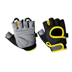 Guantes de Levantamiento de Pesas Acolchados, Guantes de Gimnasio para Fitness, Ciclismo, Levantamiento de Pesas, Entrenamiento, Medios Dedos - Product Image 5