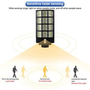 Farola Solar LED Comercial IP67, Lámpara de Calle con Sensor de Luz, Ecológica y de Alta Visibilidad - Product Image 3