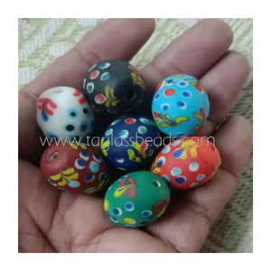 Handmade India Multi-Color Lampwork Glass Drop <b>Beads</b> for Fashion Jewelry Making with Crystal Box Packing Wholesale - Product Image 6