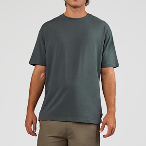 เสื้อยืดผู้ชายคุณภาพสูง ผ้าฝ้ายหนา 100% สกรีนโลโก้ตามสั่ง - Product Image 1