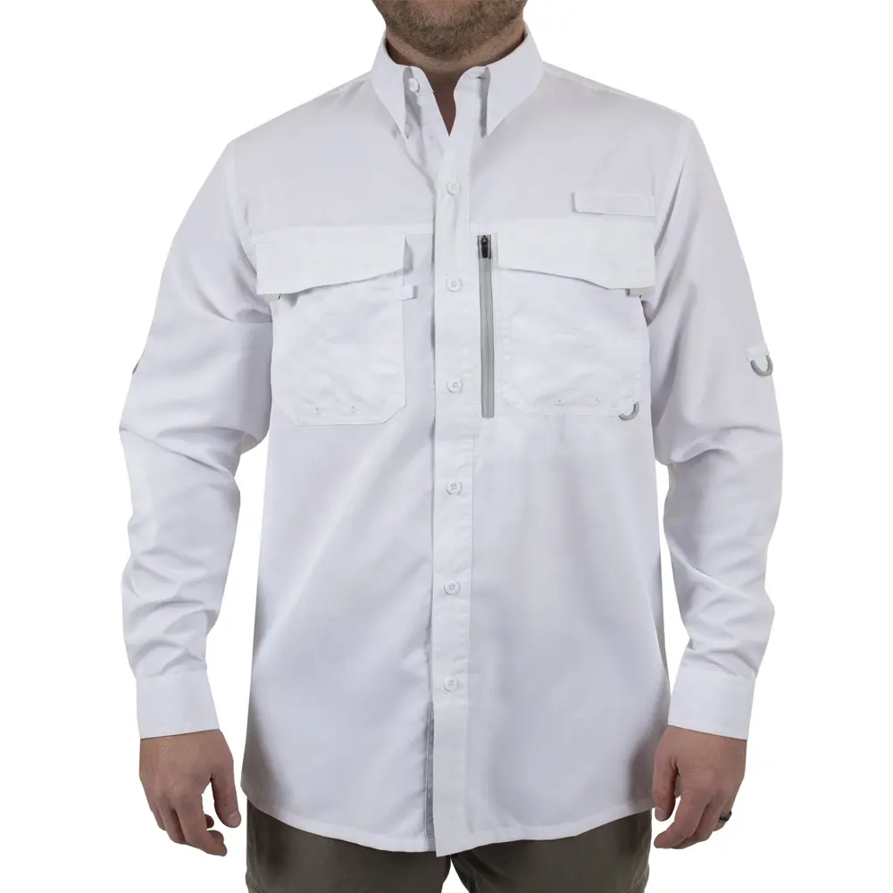 Men's Outdoor Stylish Breathable Custom UV Protection Long Sleeve Fishing Shirt/fishing shirt