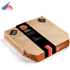 Caja de cartón de pizza de diseño personalizado | Adecuado para comida rápida y para llevar - Product Image 1