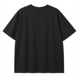 En stock, prêt à être expédié, vente en gros, ODM, t-shirt vierge en coton biologique premium 240 g/m², écologique, épais, structuré et confortable 2026 - Product Image 5