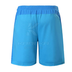 Shorts de basketball unis en coton 100% respirant avec design en maille, séchage rapide, taille élastique pour la compétition d'équipe - Product Image 3