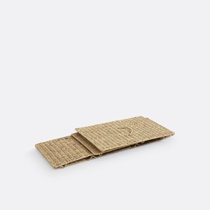 Rectangular <b>foldable</b> seagrass <b>basket</b> Handmade Storage <b>Basket</b> Wholesale eco-friendly Made Viet Nam - Product Image 3