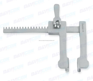 Écarteur de côtes Finochietto, instruments chirurgicaux thoraciques et cardiovasculaires, réutilisables, en acier inoxydable, approuvés CE ISO, Davicon - Product Image 5