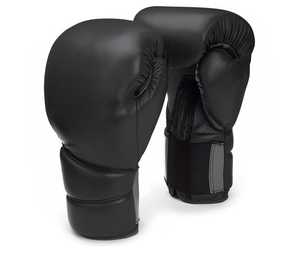 Gants de boxe en cuir, gants d'entraînement à lacets pour adultes, unisexes, pour les sports de boxe, gants d'entraînement en cuir PU - Product Image 2