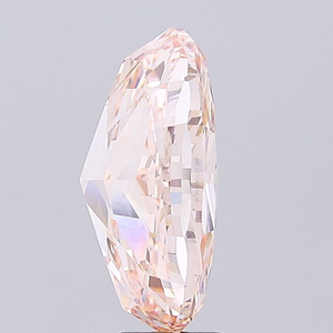 Diamant ovale élégant de couleur rose intense, cultivé en laboratoire, certifié IGI, pureté VS1, taille excellente, diamant CVD non monté pour la création de bijoux. - Product Image 2