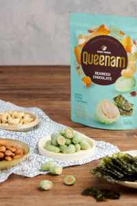 อาหารเม็ดมะม่วงหิมพานต์อัลมอนด์เคลือบช็อคโกแลตสาหร่าย dragee 150กรัม - Product Image 4