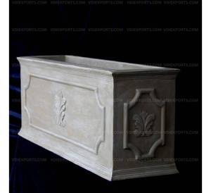 Pots de fleurs décoratifs classiques de luxe, élégants pour l'entrée, les allées et les décorations de mariage, pots de fleurs classiques haut de gamme - Product Image 2