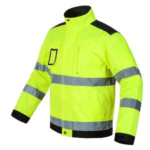 Veste de travail de sécurité légère pour les tâches industrielles quotidiennes, veste réfléchissante haute visibilité pour le personnel des entrepôts et des usines - Product Image 4
