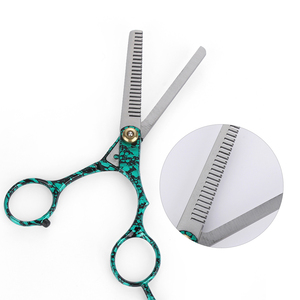 High Quality Professional Beauty Saloon Scissors Multi Color Hair Thinning Scissors with Stainless Steel Blade Thinning Scissors - Product Image 3
