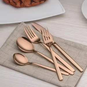 Collection d'ustensiles de table haut de gamme en métal : cuillère, fourchette, couteau pour les opérations de restaurants et d'hôtels - Product Image 5