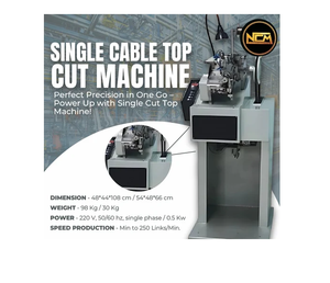 Máquina Compacta para Producción de Cadenas de Oro para Joyería, con Motor de Ahorro de Energía, Fácil Operación y Soporte para Múltiples Patrones de Cadena - Product Image 2