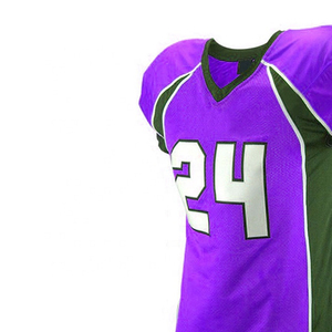 Nouvelle Collection 2026 : Maillot de Football Américain Respirant de Haute Qualité, Anti-Bactérien, Séchage Rapide, Service OEM/ODM, Nom d'Équipe Personnalisé - Product Image 4