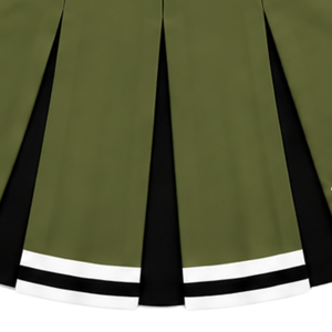 Jupe plissée de cheerleading personnalisable pour femmes et filles, taille haute, en polyester écologique, pour la danse et les spectacles sportifs - Product Image 5